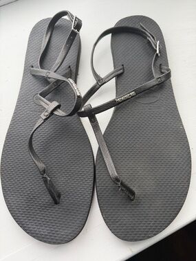Havaianas Women’s Black Adjustable Strappy Sandals